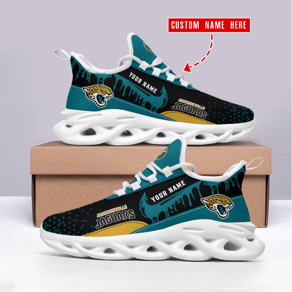 Jacksonville Jaguars NFL Max Soul Shoes Sneakers For Men And Women