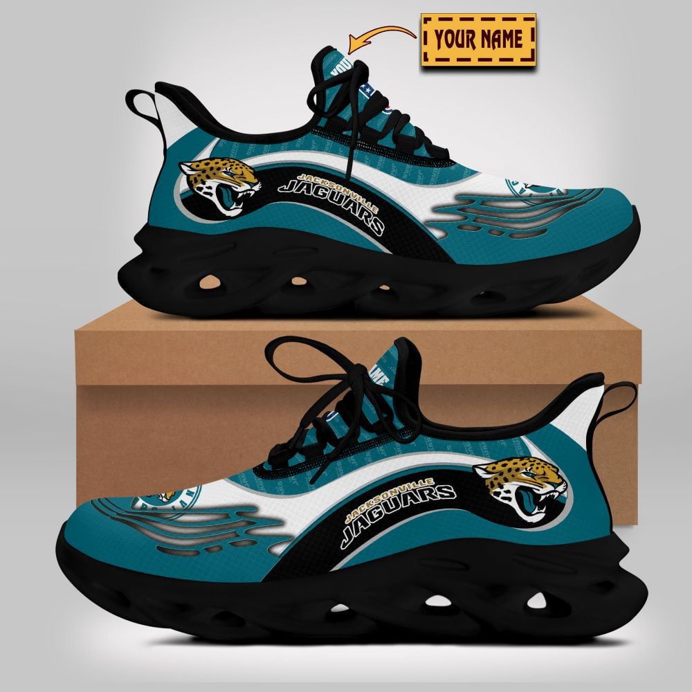 Jacksonville Jaguars NFL Max Soul Shoes Sneakers For Men And Women