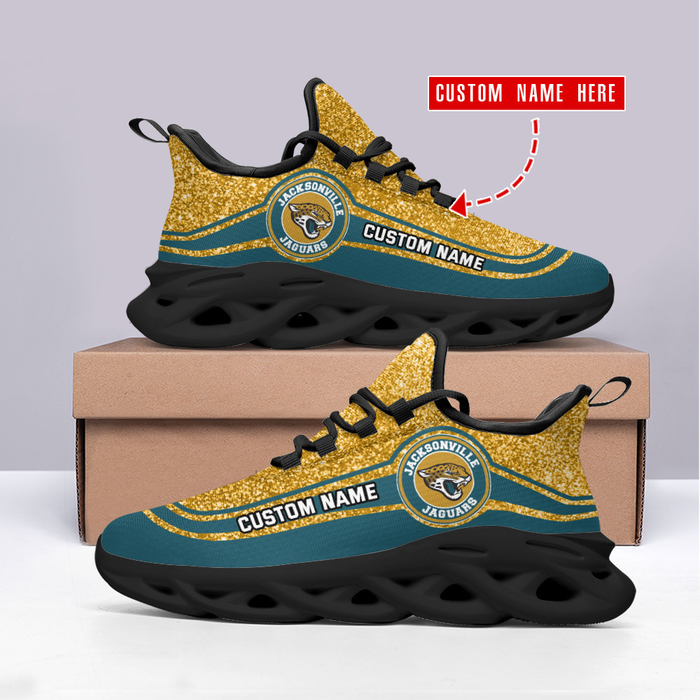 Jacksonville Jaguars NFL Max Soul Shoes Sneakers For Men And Women