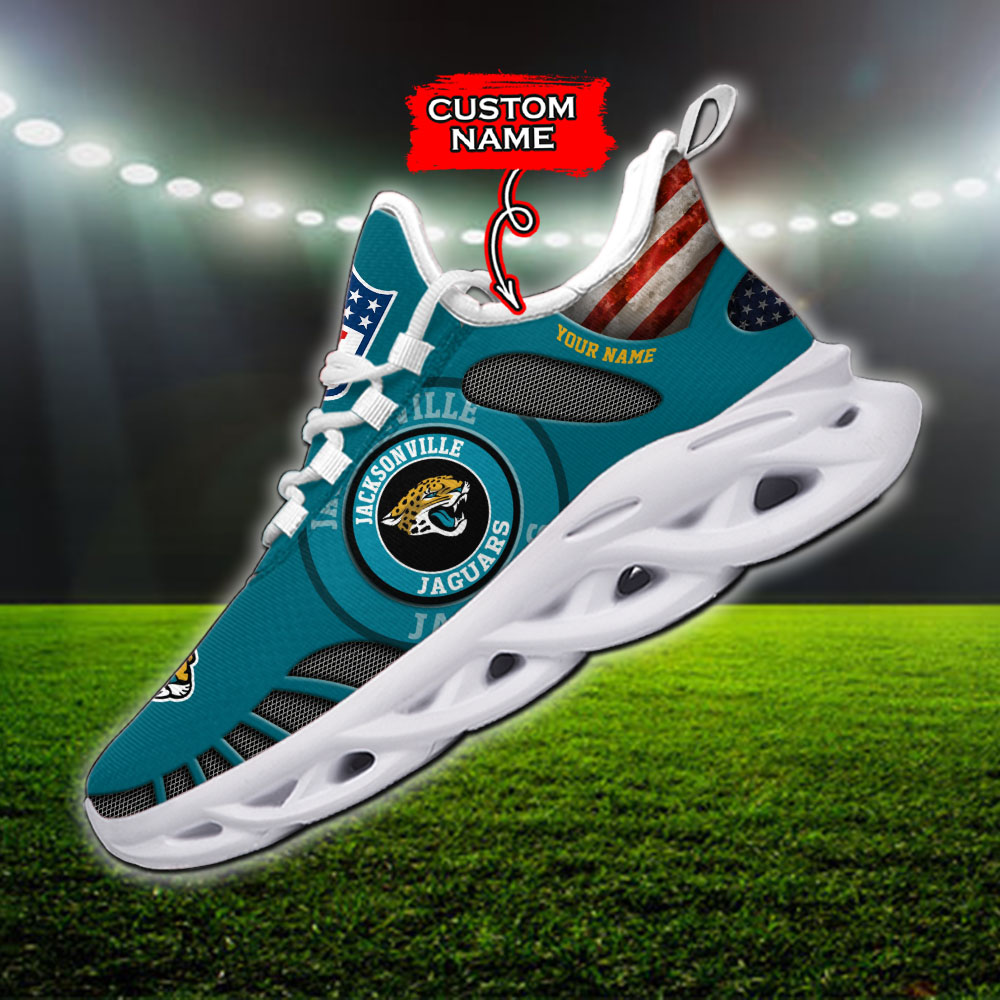 Jacksonville Jaguars NFL Max Soul Shoes Sneakers For Men And Women