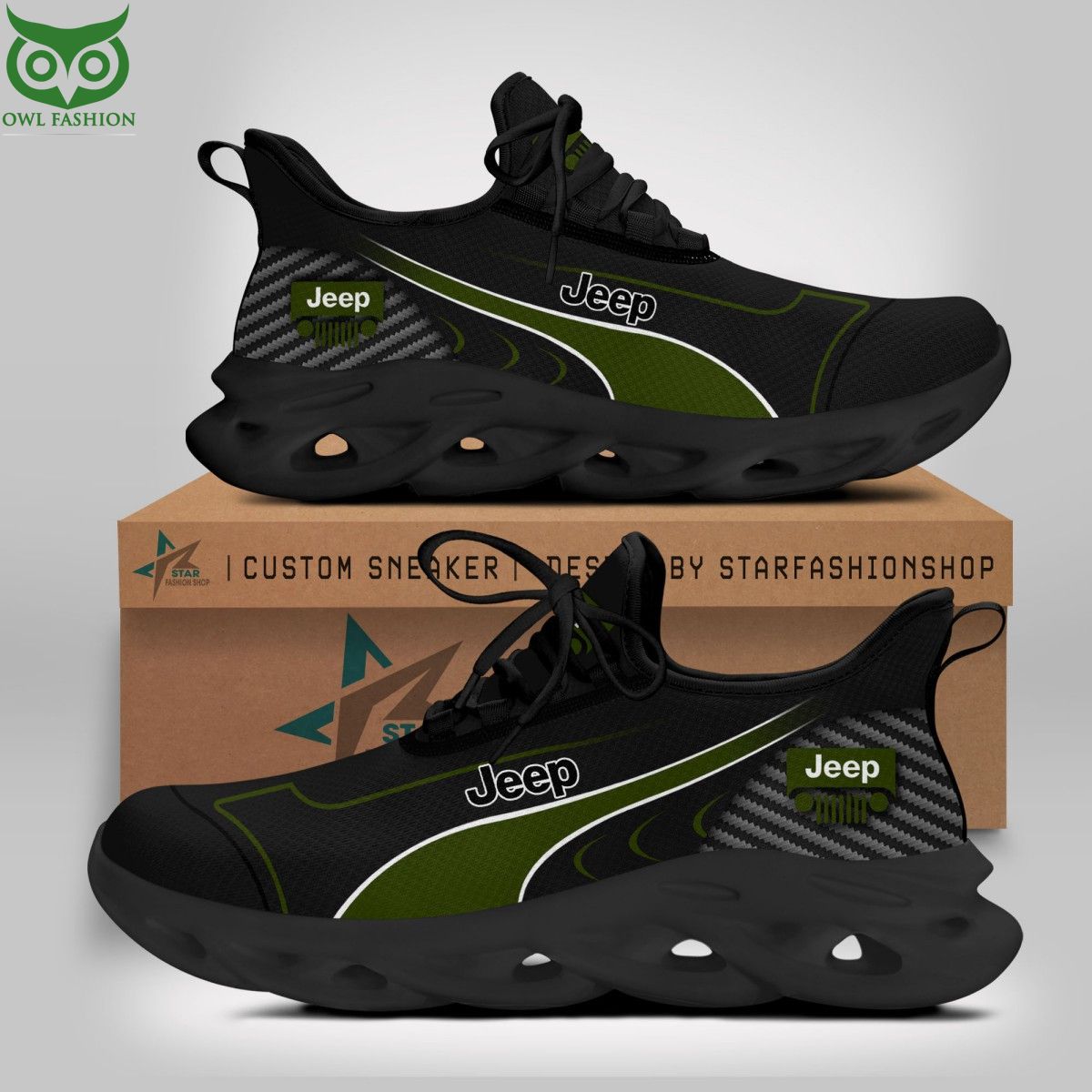 Jeep Max Soul Shoes Sneakers For Men And Women