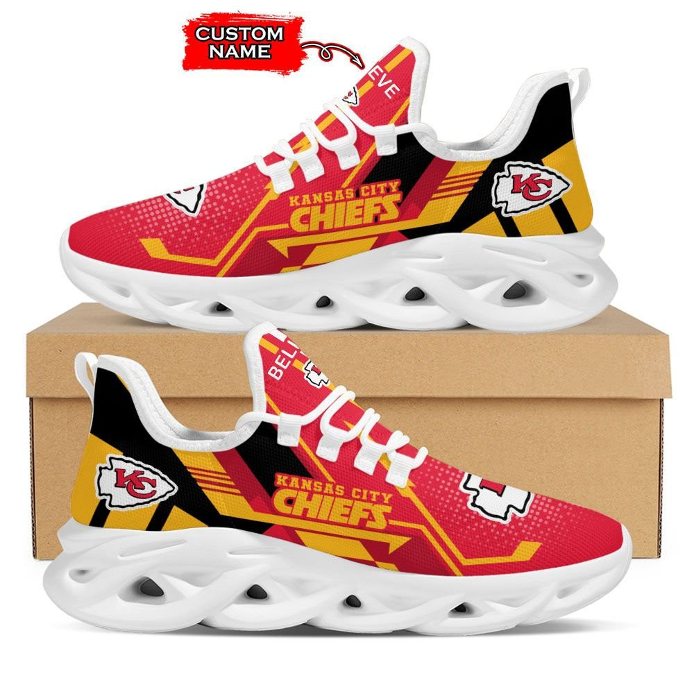Kansas City Chiefs Max Soul Shoes Sneakers For Men And Women