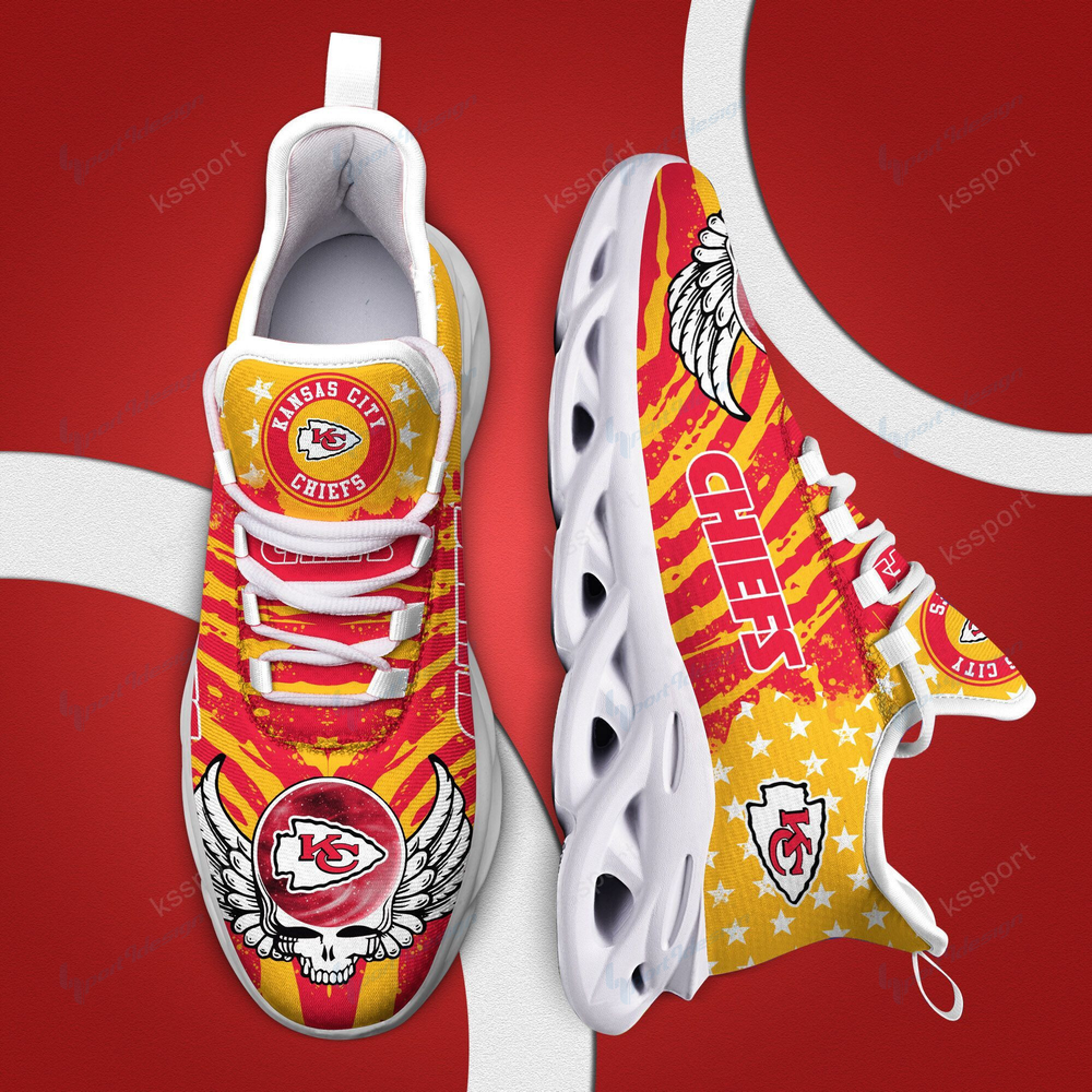 Kansas City Chiefs Max Soul Shoes Sneakers For Men And Women