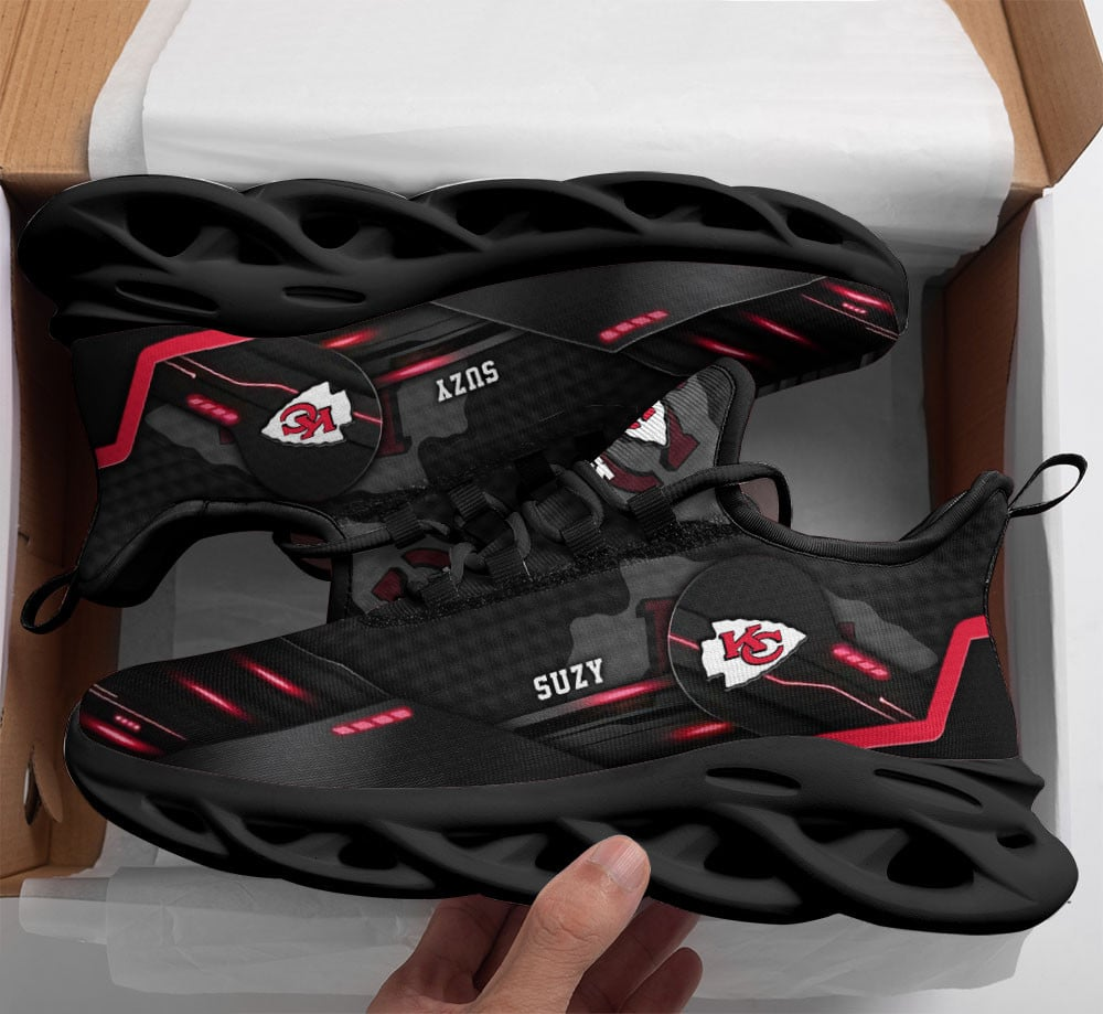Kansas City Chiefs Max Soul Shoes Sneakers For Men And Women