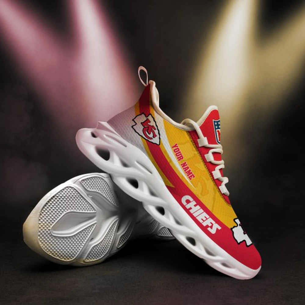 Kansas City Chiefs Max Soul Shoes Sneakers For Men And Women