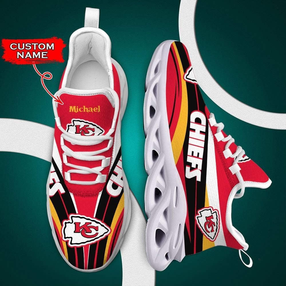 Kansas City Chiefs Max Soul Shoes Sneakers For Men And Women