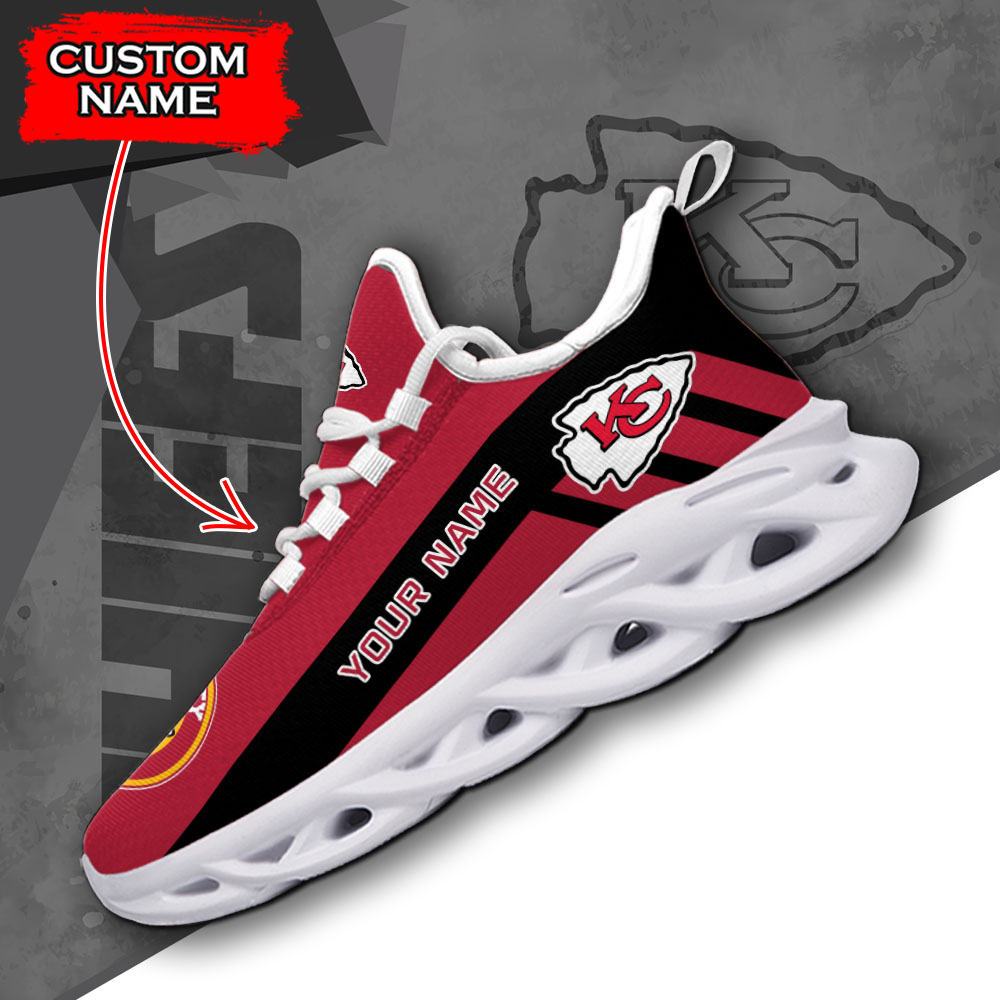 Kansas City Chiefs NFL Max Soul Shoes Sneakers For Men And Women