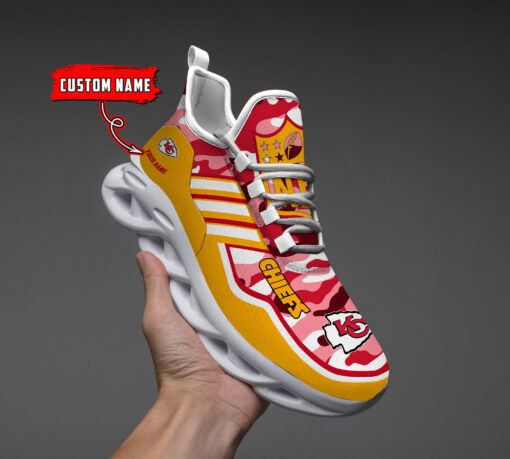 Kansas City Chiefs NFL Max Soul Shoes Sneakers For Men And Women