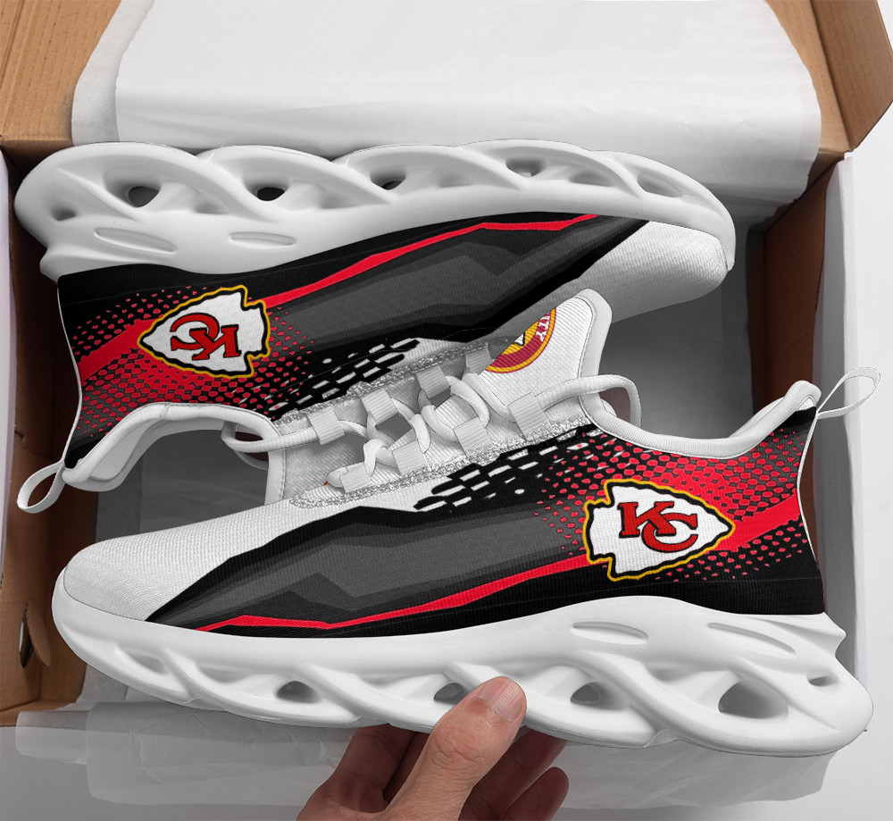 Kansas City Chiefs NFL Max Soul Shoes Sneakers For Men And Women