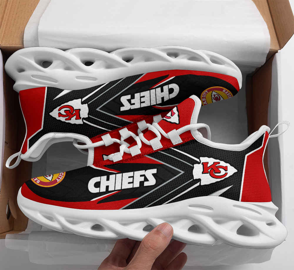 Kansas City Chiefs NFL Max Soul Shoes Sneakers For Men And Women