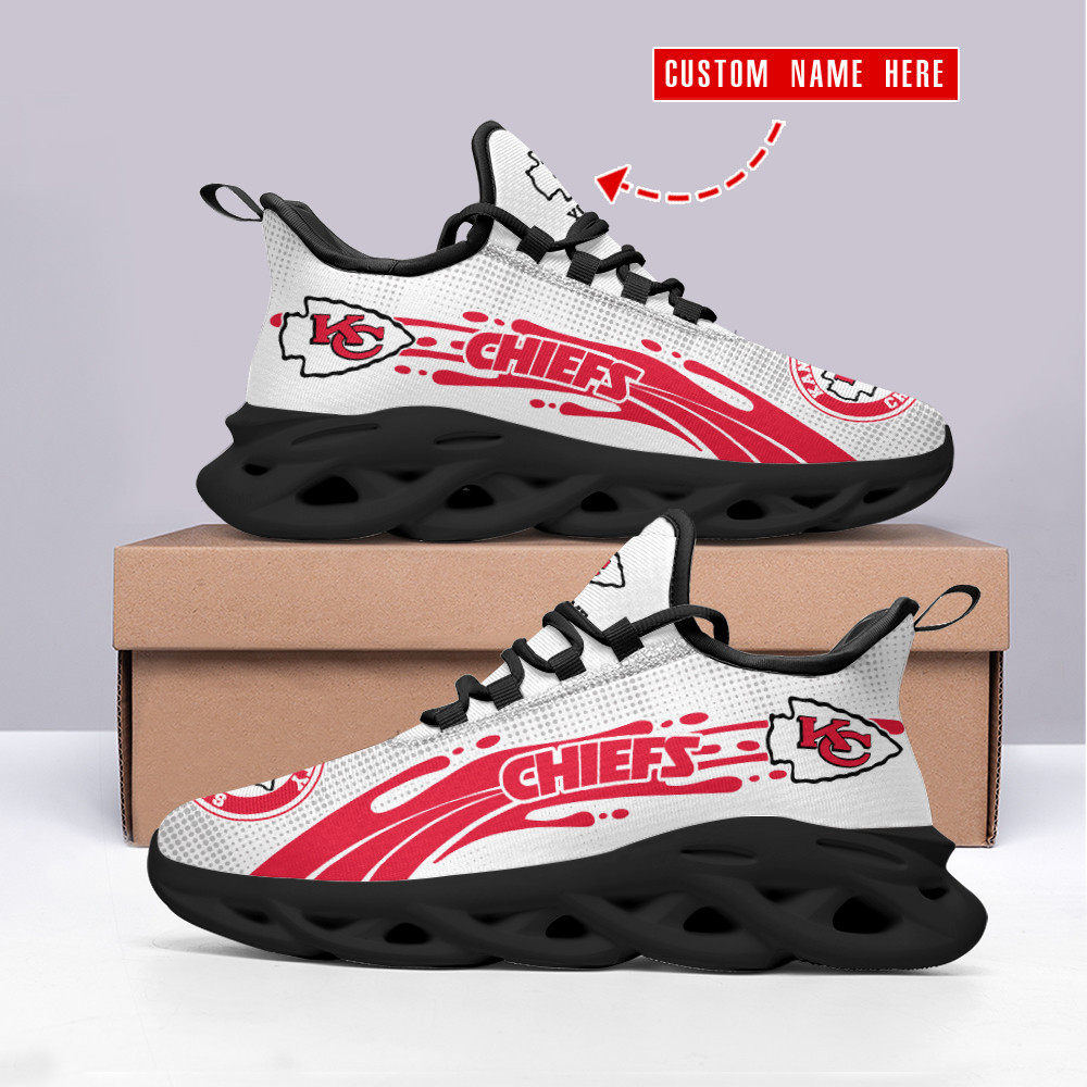Kansas City Chiefs NFL Max Soul Shoes Sneakers For Men And Women