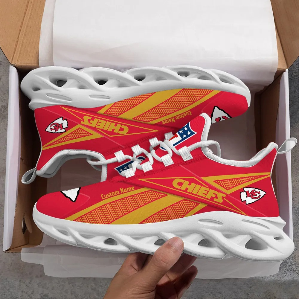 Kansas City Chiefs NFL Max Soul Shoes Sneakers For Men And Women