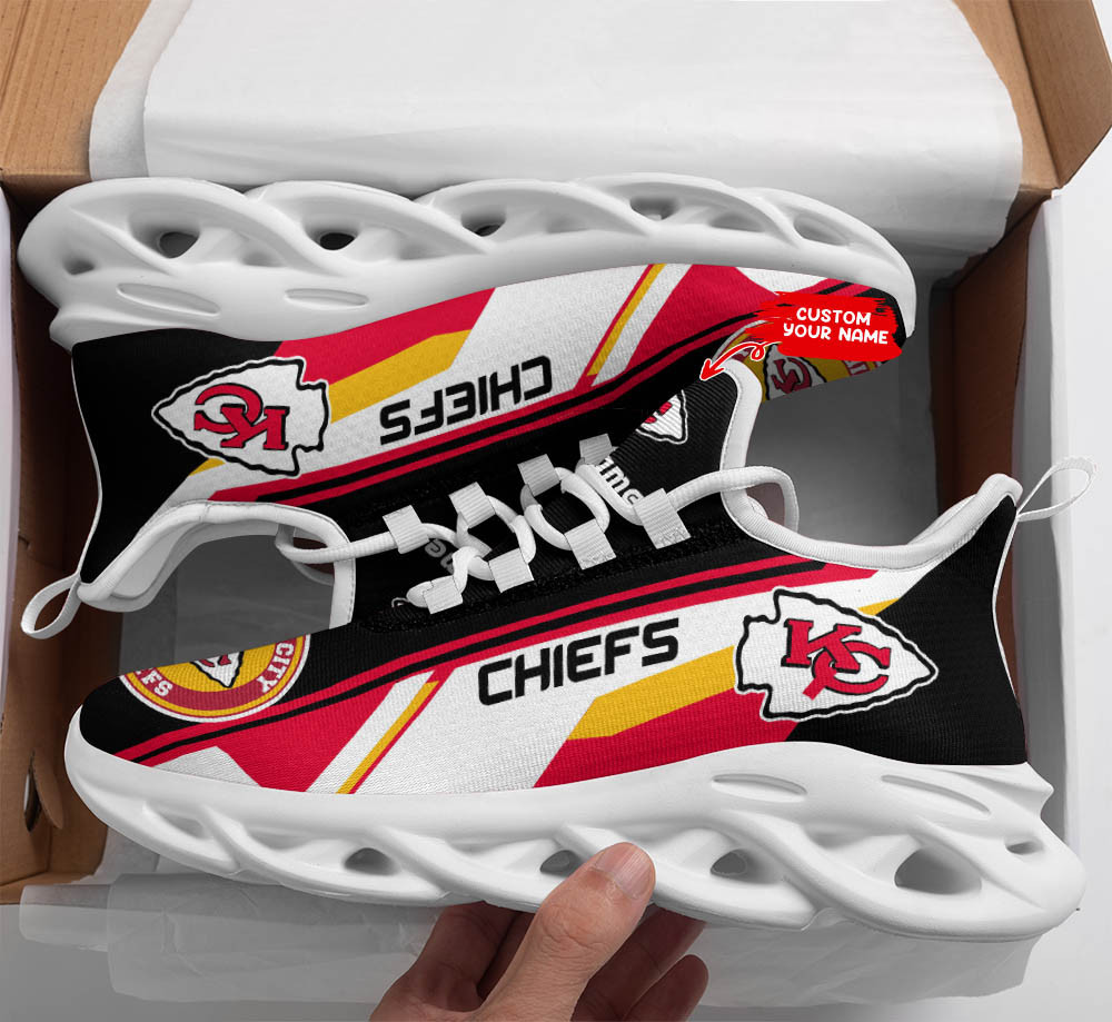 Kansas City Chiefs NFL Max Soul Shoes Sneakers For Men And Women