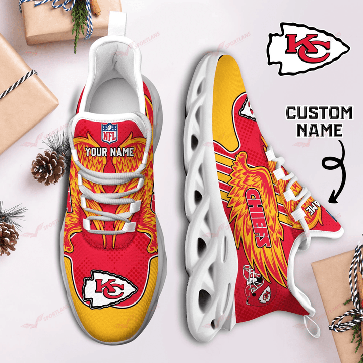 Kansas City Chiefs NFL Max Soul Shoes Sneakers For Men And Women