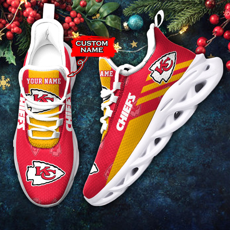 Kansas City Chiefs NFL Max Soul Shoes Sneakers For Men And Women