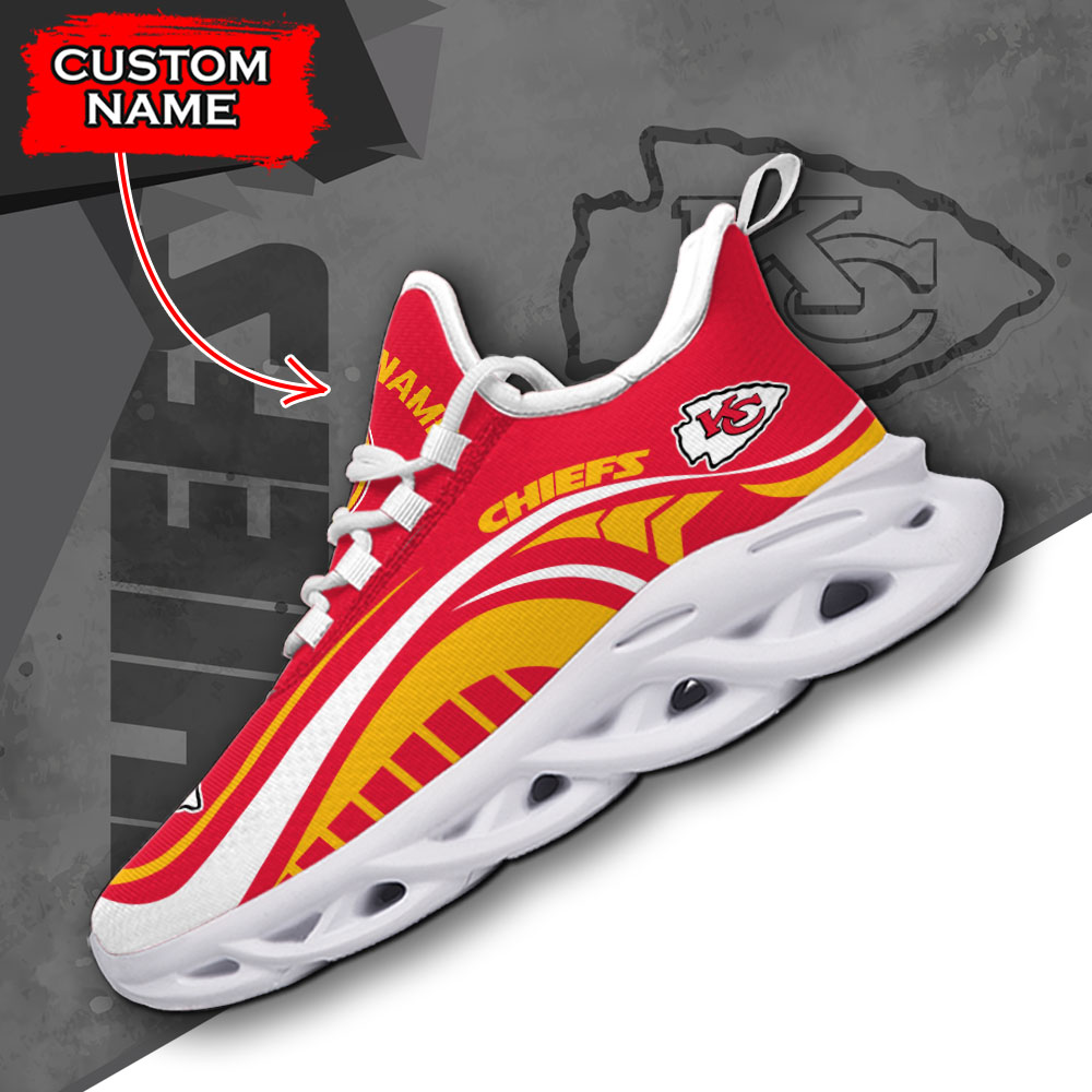Kansas City Chiefs NFL Max Soul Shoes Sneakers For Men And Women