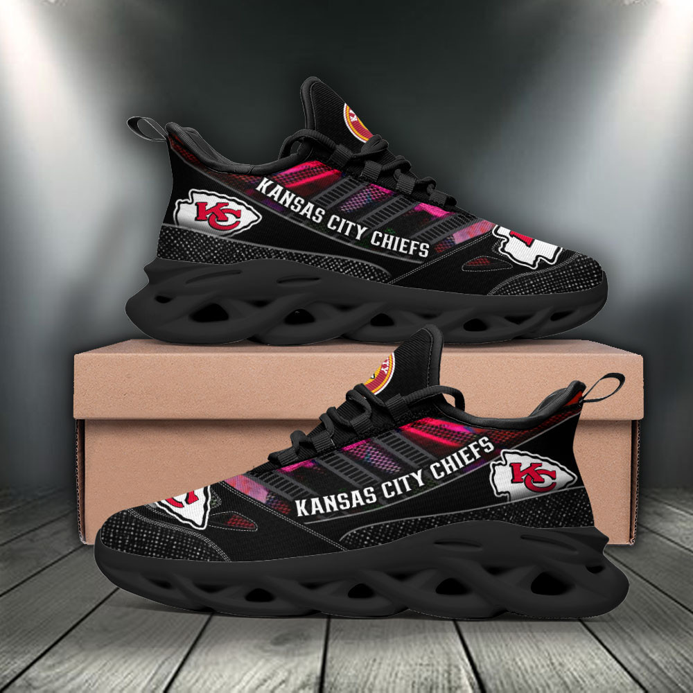 Kansas City Chiefs NFL Max Soul Shoes Sneakers For Men And Women
