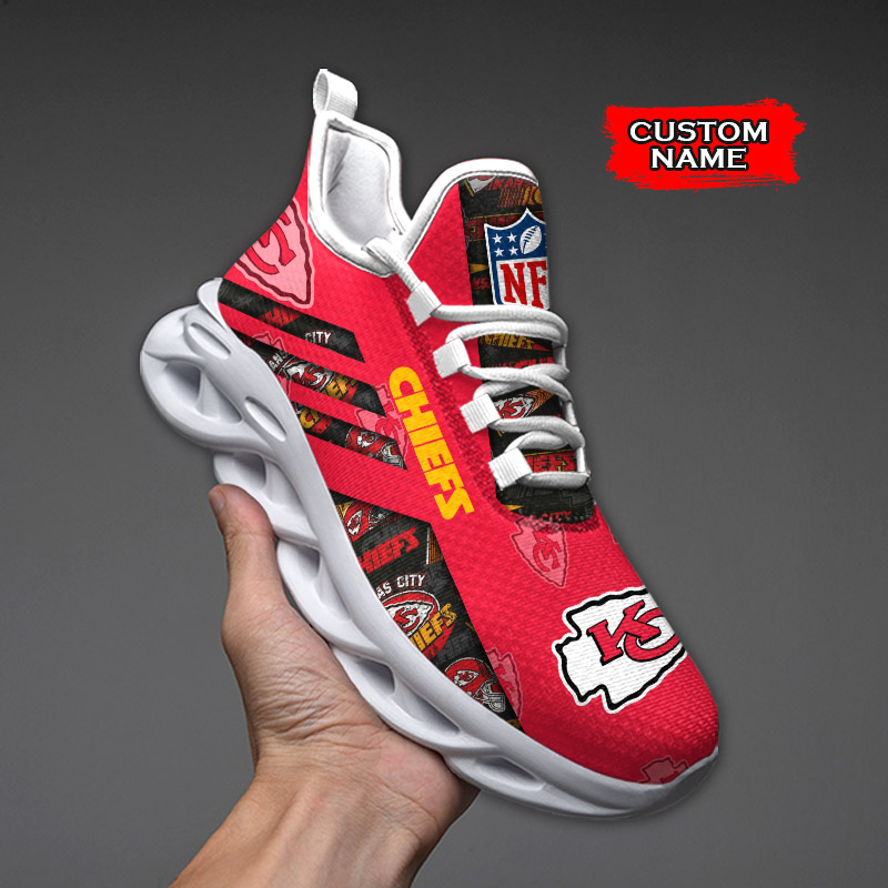 Kansas City Chiefs NFL Max Soul Shoes Sneakers For Men And Women