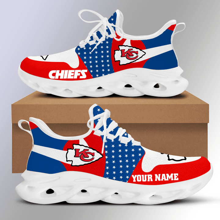 Kansas City Chiefs NFL Max Soul Shoes Sneakers For Men And Women