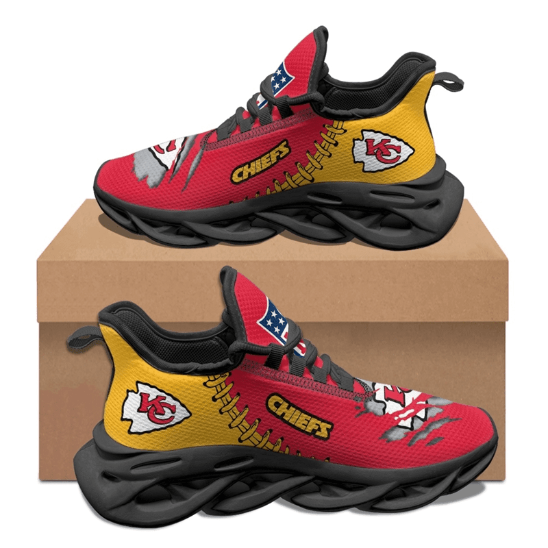 Kansas City Chiefs NFL Max Soul Shoes Sneakers For Men And Women