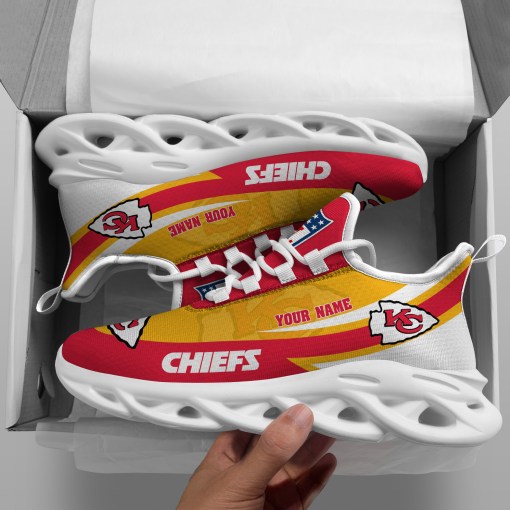 Kansas City Chiefs NFL Max Soul Shoes Sneakers For Men And Women