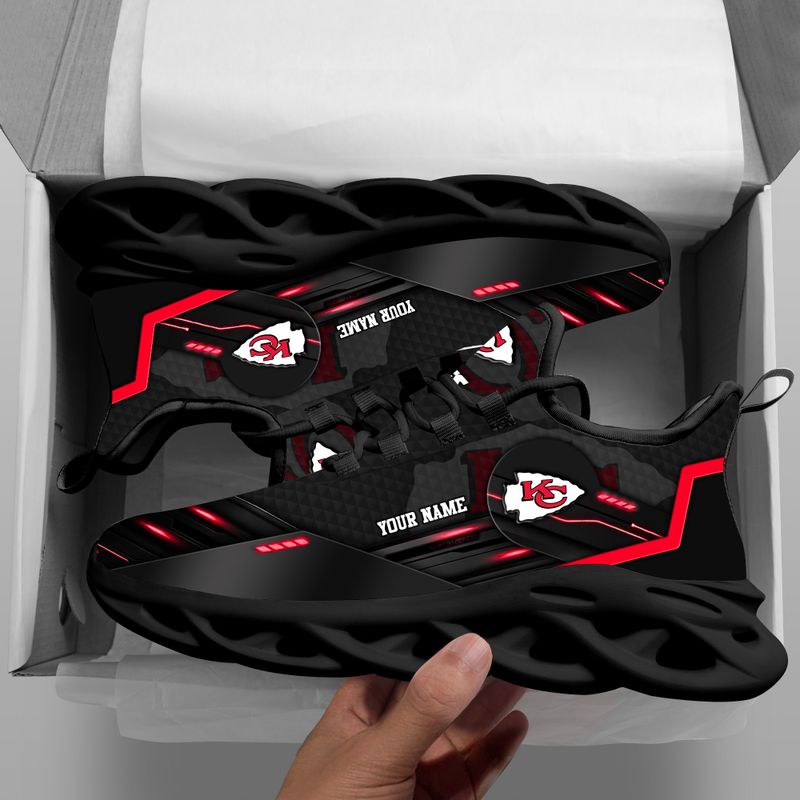 Kansas City Chiefs NFL Max Soul Shoes Sneakers For Men And Women