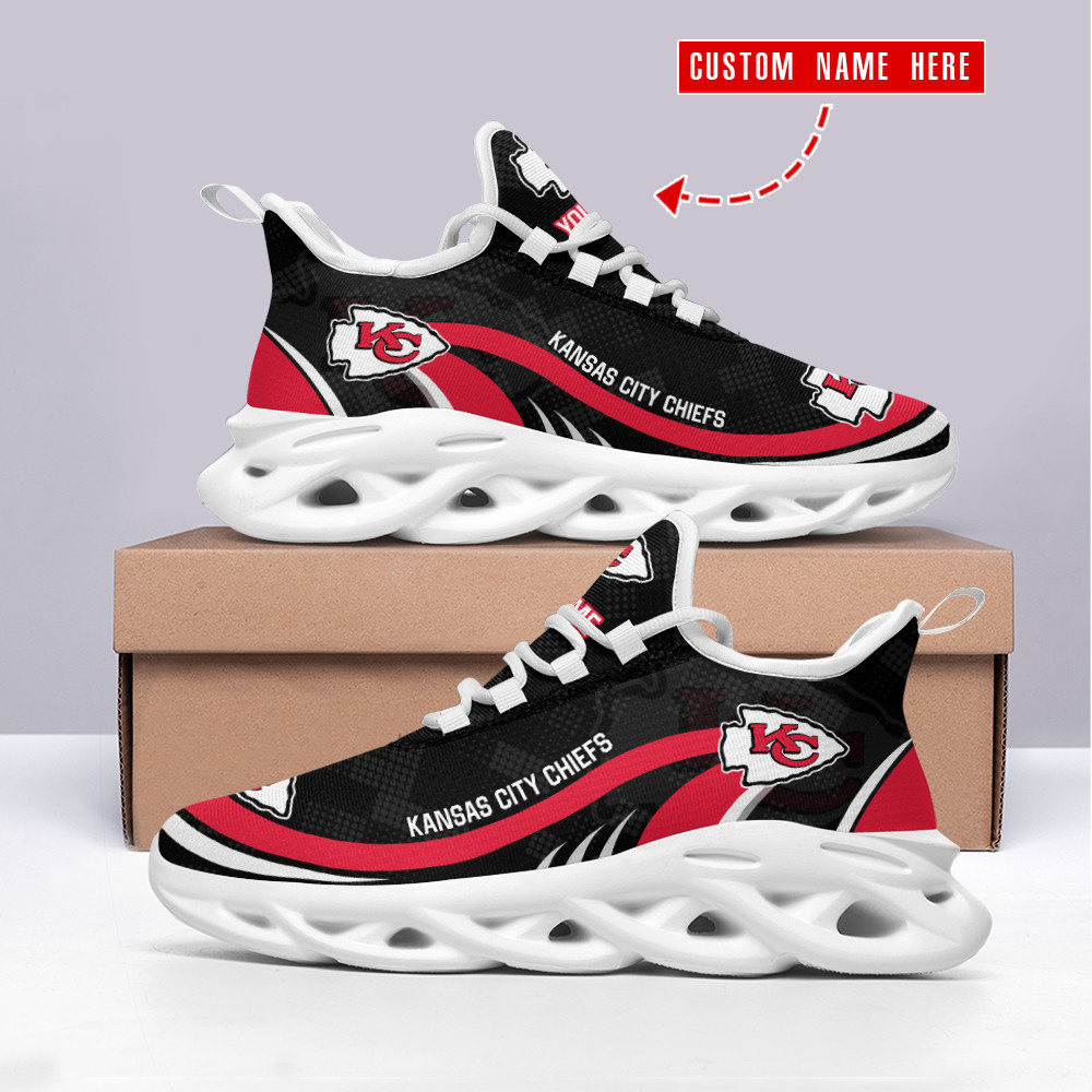Kansas City Chiefs NFL Max Soul Shoes Sneakers For Men And Women