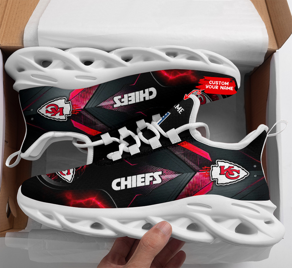 Kansas City Chiefs NFL Max Soul Shoes Sneakers For Men And Women
