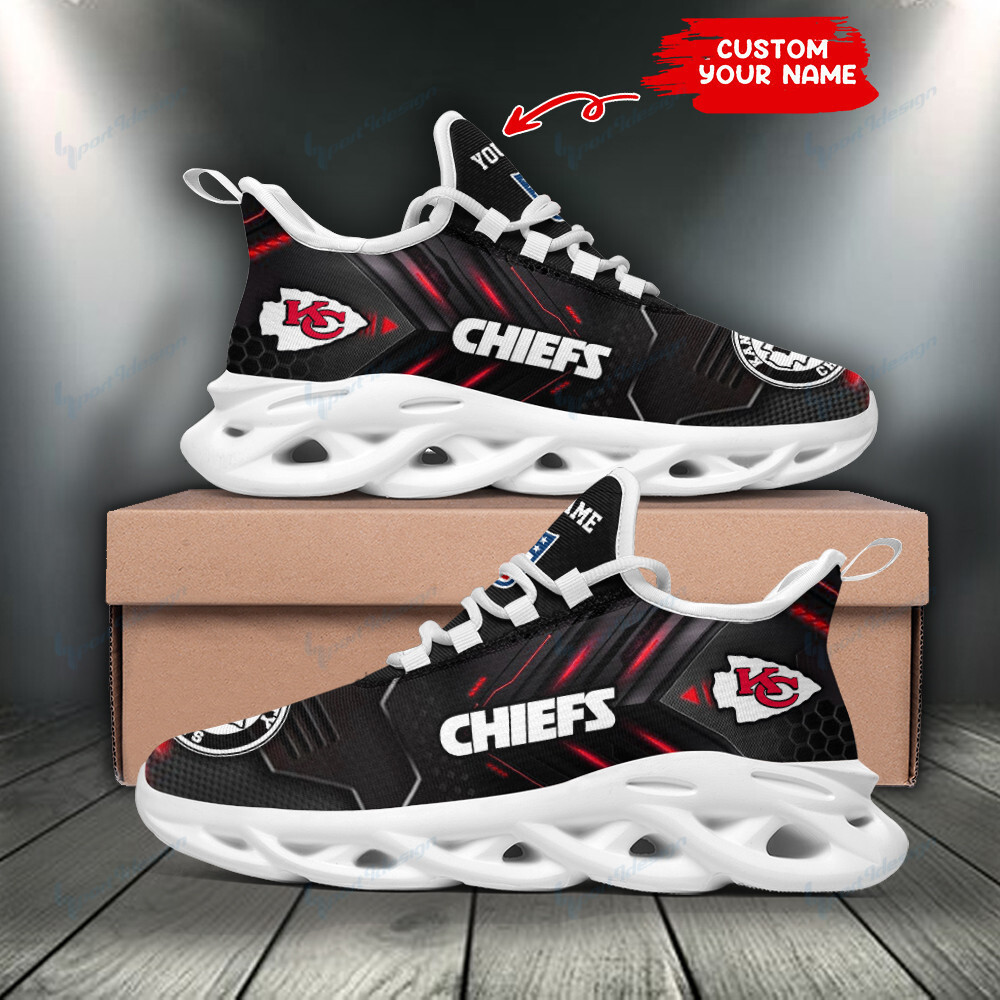 Kansas City Chiefs NFL Max Soul Shoes Sneakers For Men And Women