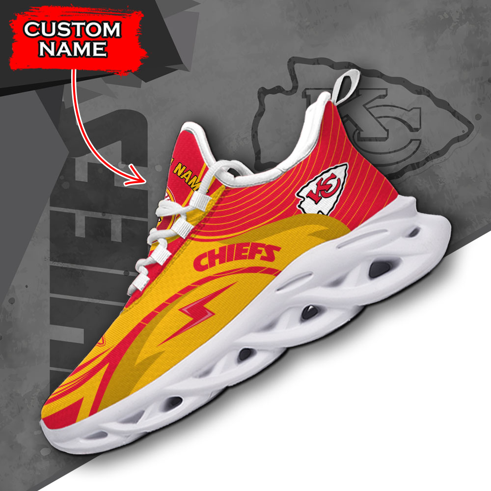 Kansas City Chiefs NFL Max Soul Shoes Sneakers For Men And Women