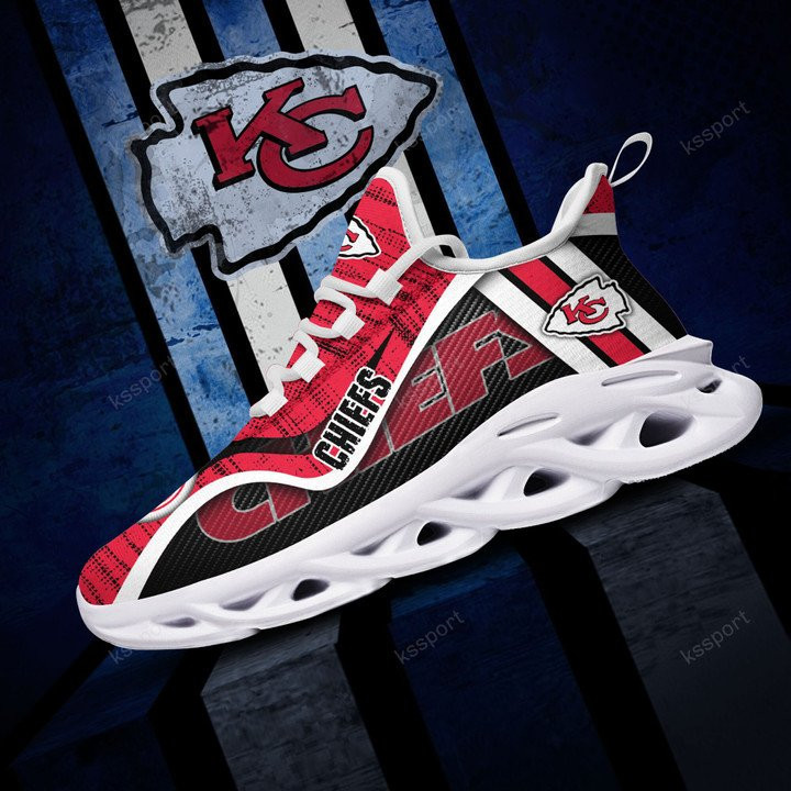 Kansas City Chiefs NFL Max Soul Shoes Sneakers For Men And Women