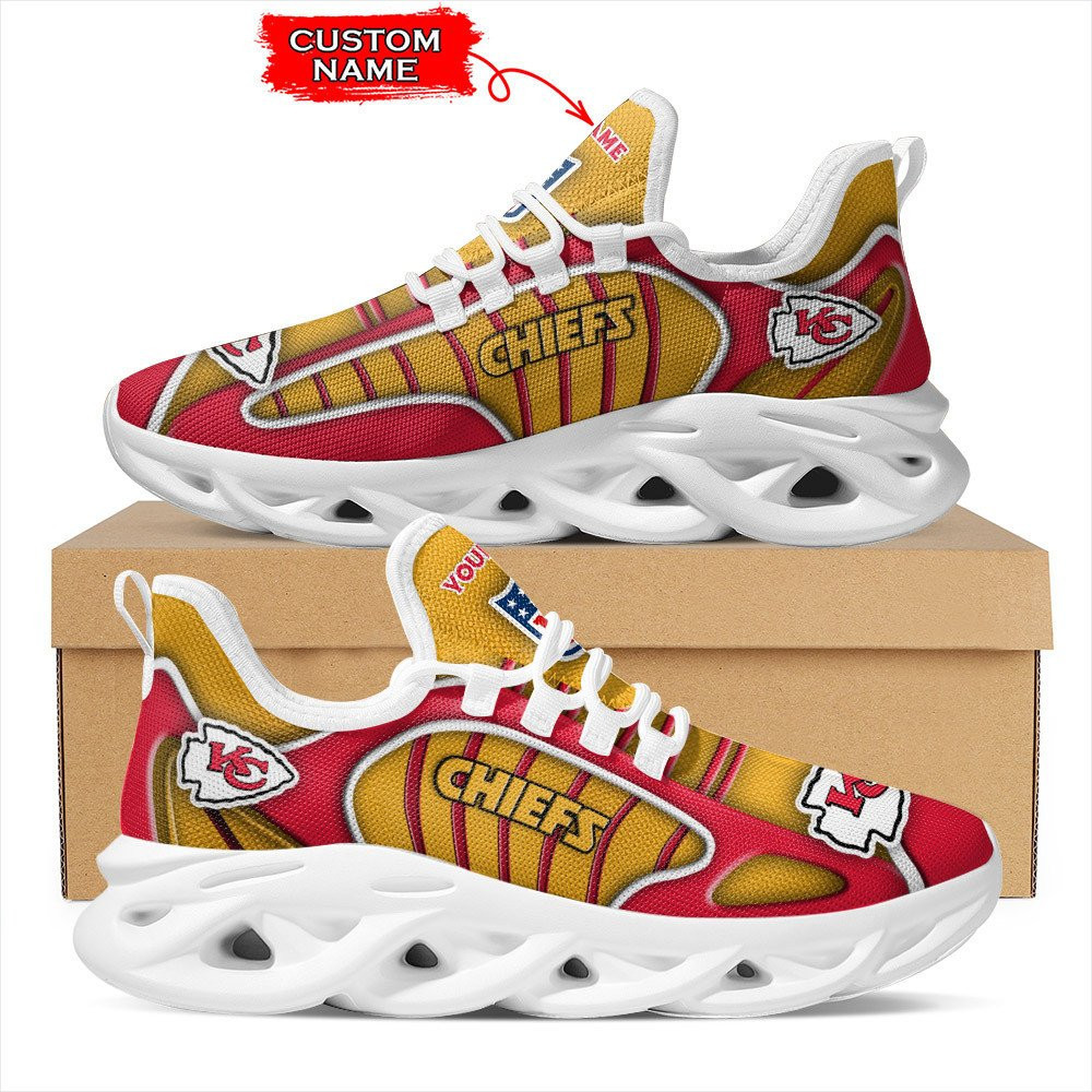 Kansas City Chiefs NFL Max Soul Shoes Sneakers For Men And Women