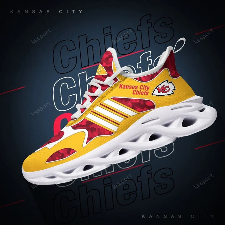 Kansas City Chiefs NFL Max Soul Shoes Sneakers For Men And Women