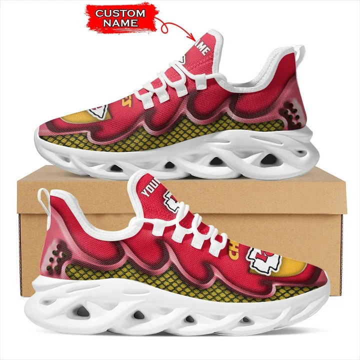 Kansas City Chiefs NFL Max Soul Shoes Sneakers For Men And Women