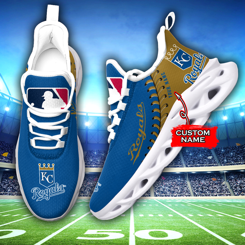Kansas City Royals MLB Max Soul Shoes Sneakers For Men And Women
