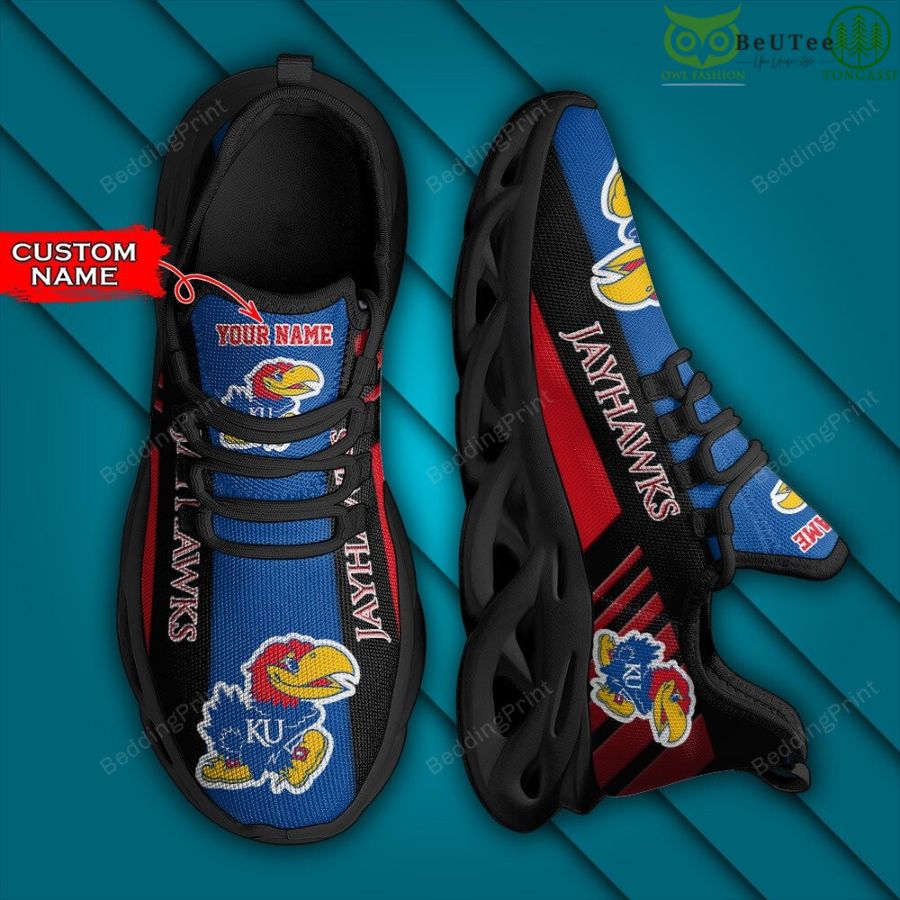 Kansas Jayhawks Max Soul Shoes Sneakers For Men And Women