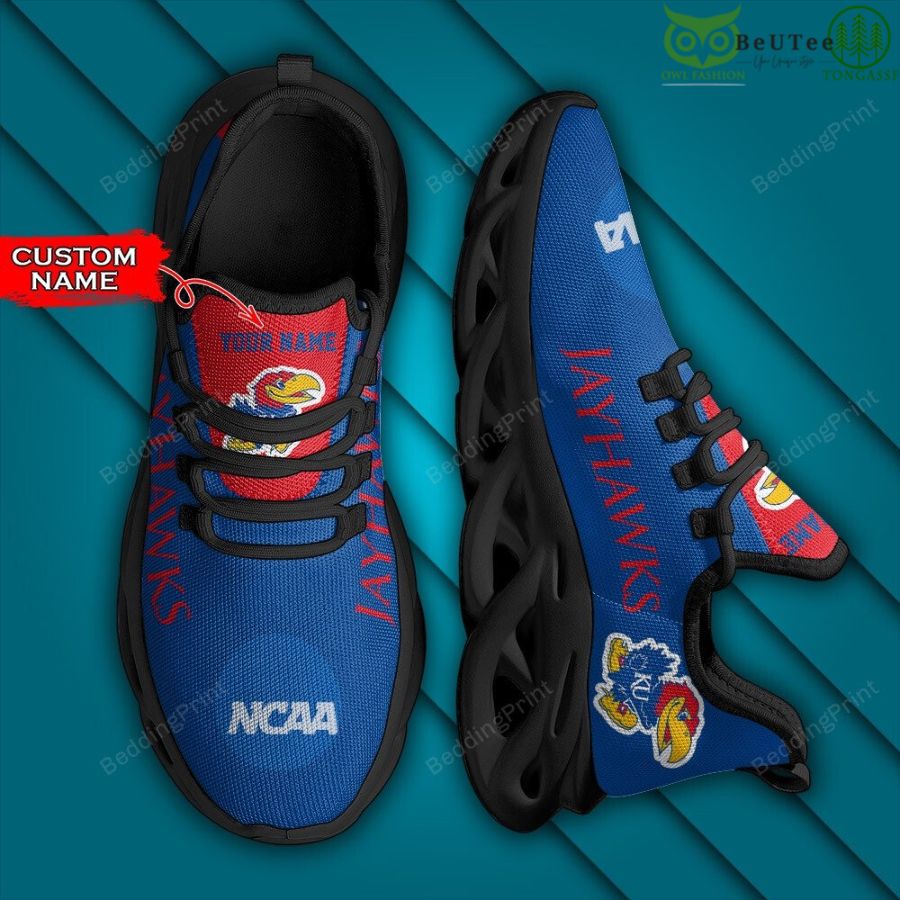 Kansas Jayhawks Max Soul Shoes Sneakers For Men And Women