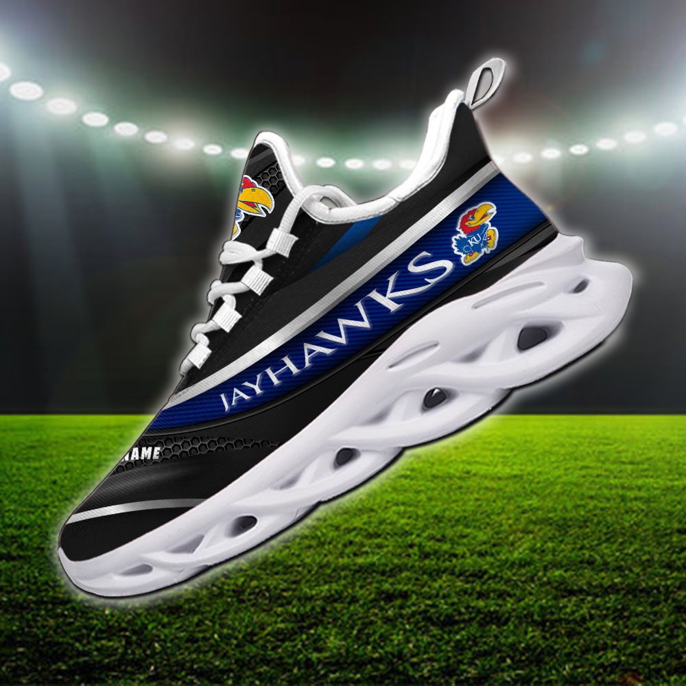 Kansas Jayhawks NCAA Max Soul Shoes Sneakers For Men And Women