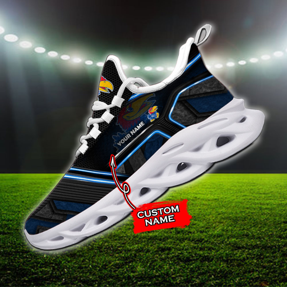 Kansas Jayhawks NCAA Max Soul Shoes Sneakers For Men And Women