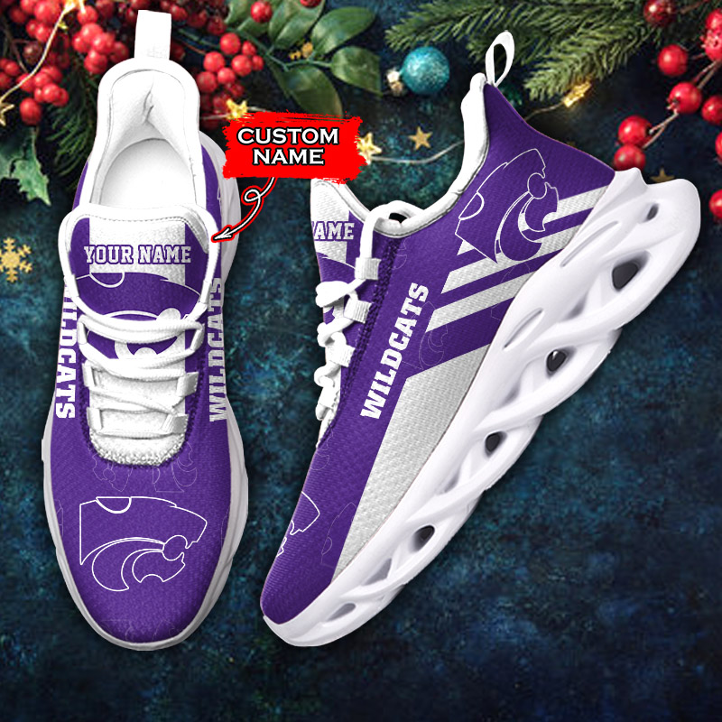 Kansas State Wildcats NCAA Max Soul Shoes Sneakers For Men And Women