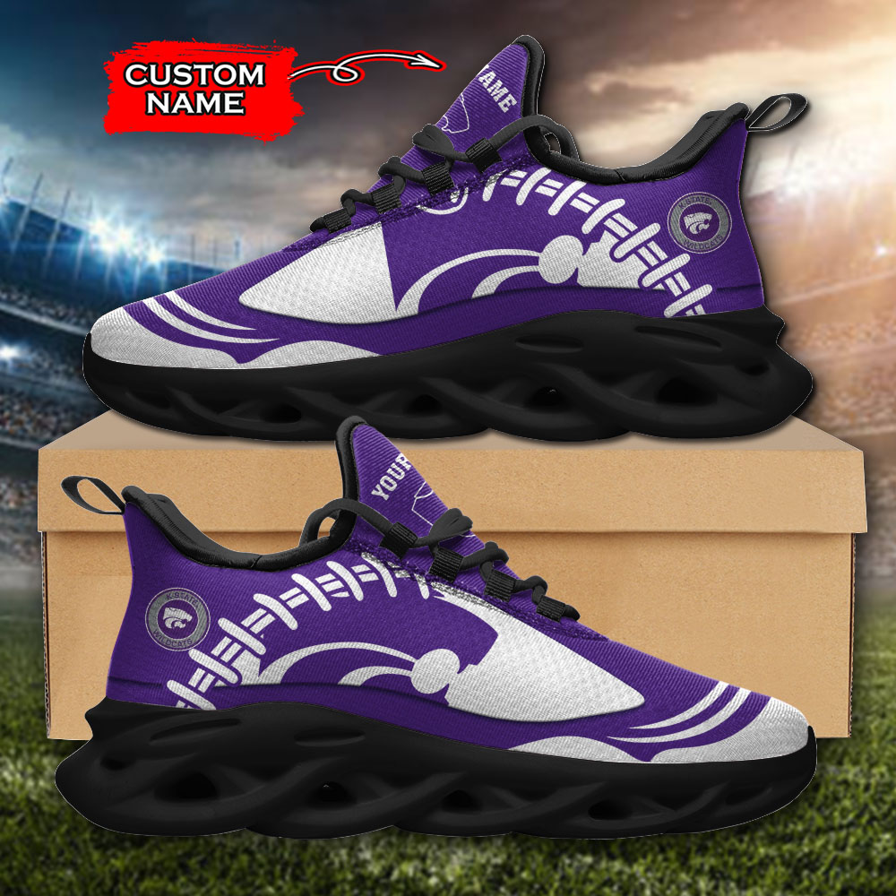 Kansas State Wildcats NCAA Max Soul Shoes Sneakers For Men And Women