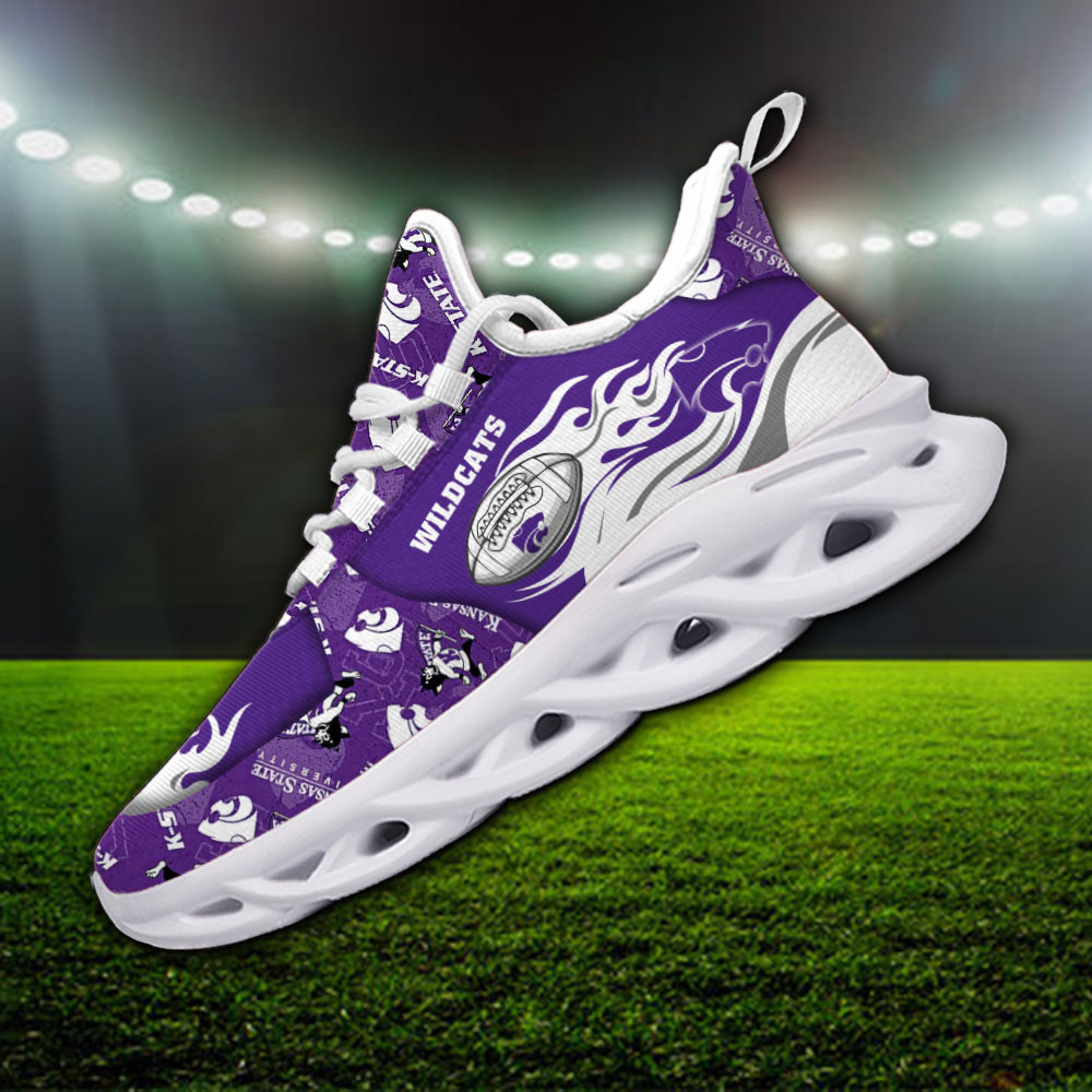 Kansas State Wildcats NCAA Max Soul Shoes Sneakers For Men And Women