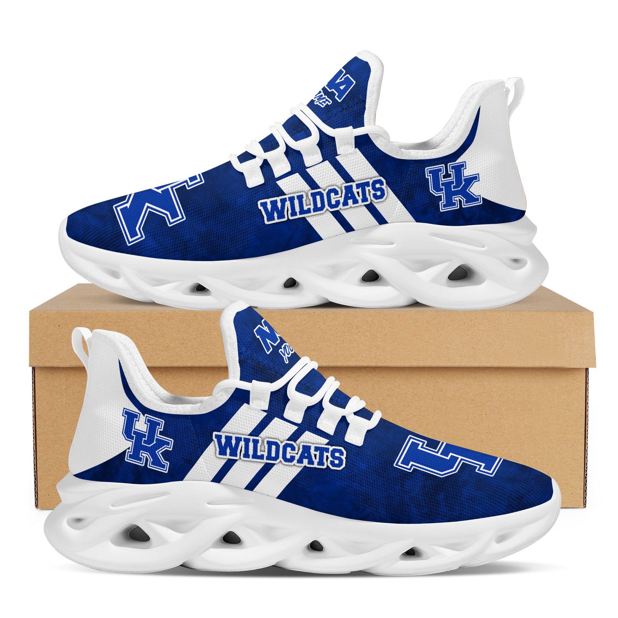 Kentucky Wildcats Max Soul Shoes Sneakers For Men And Women