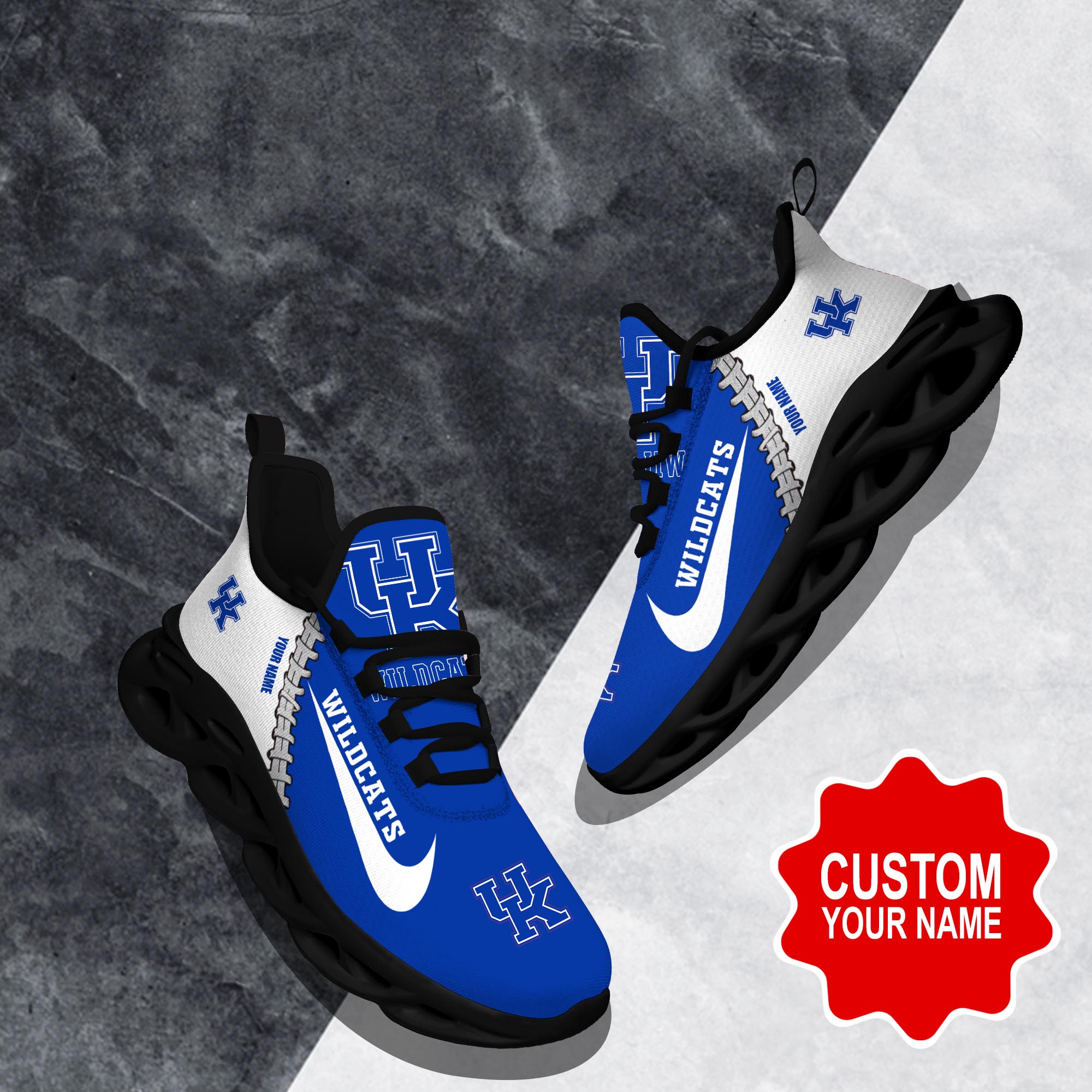 Kentucky Wildcats Max Soul Shoes Sneakers For Men And Women