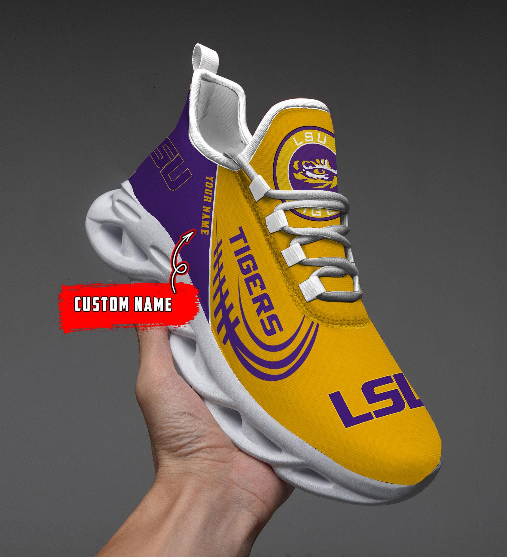 LSU Tigers Max Soul Shoes Sneakers For Men And Women