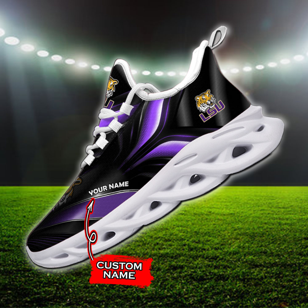 LSU Tigers NCAA Max Soul Shoes Sneakers For Men And Women