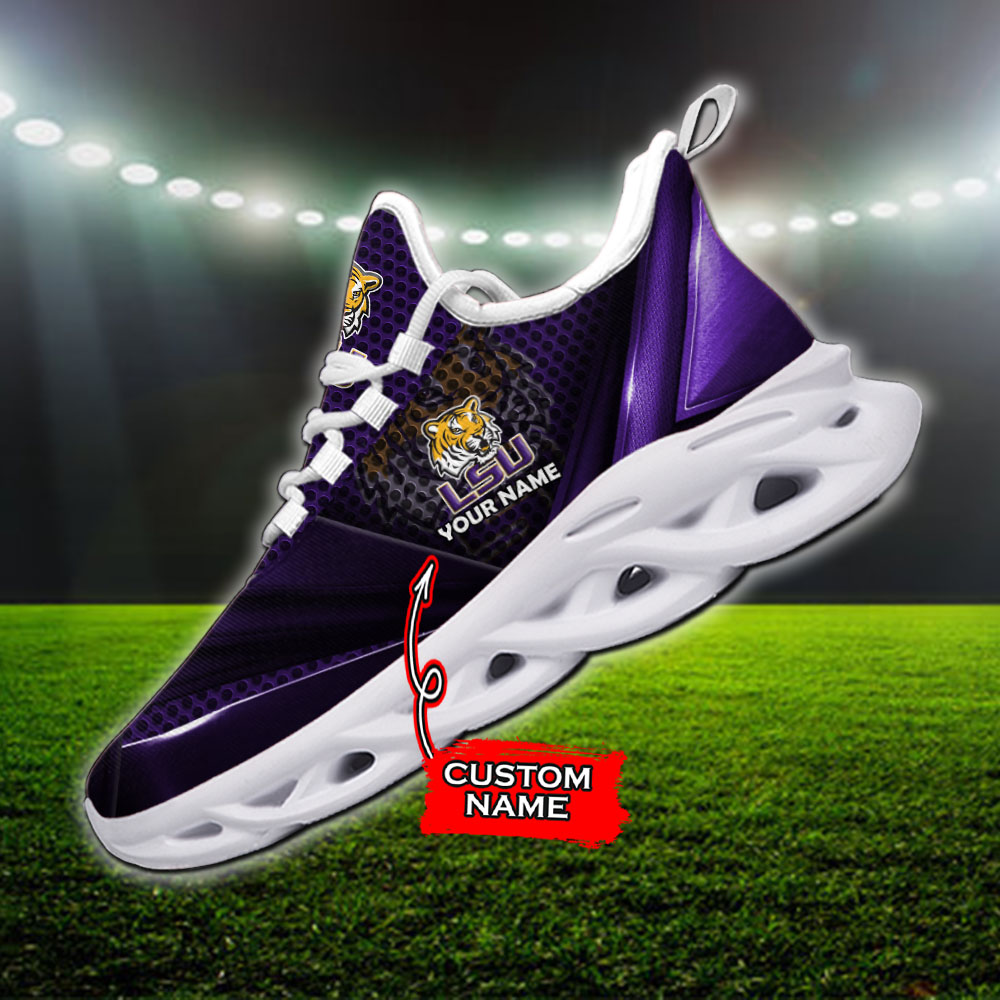 LSU Tigers NCAA Max Soul Shoes Sneakers For Men And Women