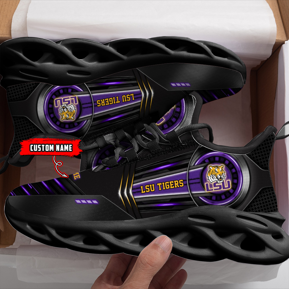 LSU Tigers NCAA Max Soul Shoes Sneakers For Men And Women