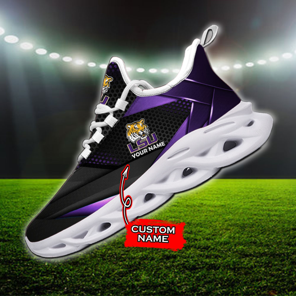 LSU Tigers NCAA Max Soul Shoes Sneakers For Men And Women