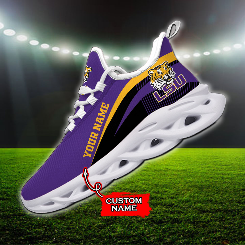 LSU Tigers NCAA Max Soul Shoes Sneakers For Men And Women
